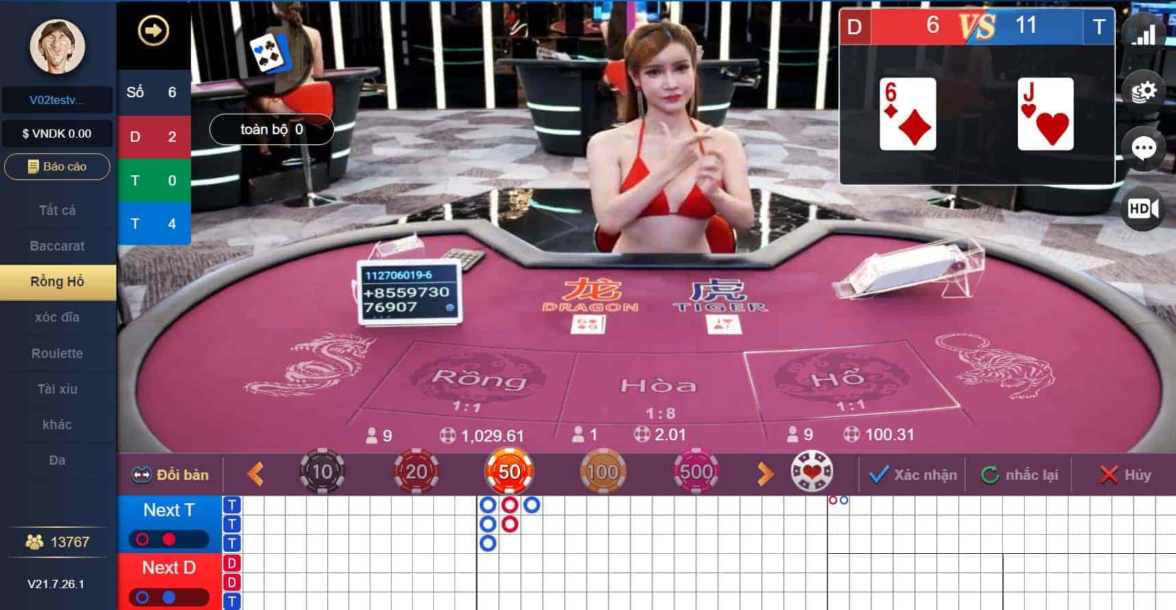 Phải làm gì để chơi Rồng Hổ hiệu quả nhất để kiếm được lợi nhuận từ nhà cái?