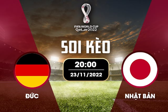 Soi kèo 12betvn Đức vs Nhật, 23/11/2022 - World Cup